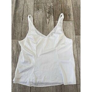 Vintage Women’s 36 Lace Camisole Non Cling Union Made Nylon